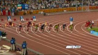 Usain Bolt 100 meter worldrecord 969 secondsavi [upl. by Wightman]