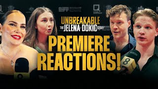 Unbreakable The Jelena Dokic Story  Film Premiere Reactions amp Red Carpet  2024 [upl. by Townie]