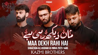 MAA DEKH RAHI HAI  NOHA SHEHZADA ALI ASGHAR AS  KAZMI BROTHERS  MOHARRAM 20231445 [upl. by Ursel]