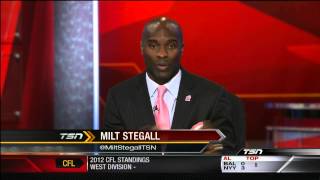 Milt Stegall digs on Jock Climie [upl. by Dang]