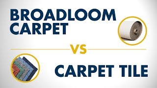 Broadloom Carpet vs Carpet Tile Which is better QUICK TIP [upl. by Nela]