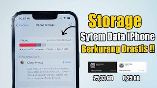 Pengguna iPhone Harus Tau 3 Cara Mengurangi Storage System Data di iPhone [upl. by Hacim]