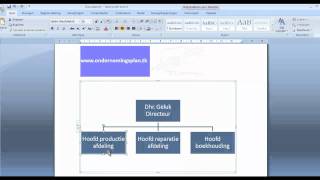 Organogram maken [upl. by Hinch]