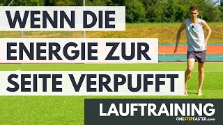 Lauftechnik  Was einen effizienten Laufstil ausmacht LaufABC Tipp für kraftsparendes Laufen [upl. by Amandi]