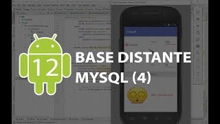 TP Android n°12  base de données distante MySQL 4 [upl. by Ayin]