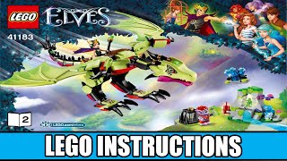 LEGO Instructions  Elves  41183  The Goblin Kings Evil Dragon Book 2 [upl. by Calle]