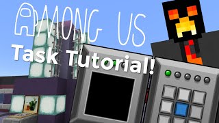 How to make the Start Reactor task in Minecraft  Among Us in Minecraft [upl. by Scales223]