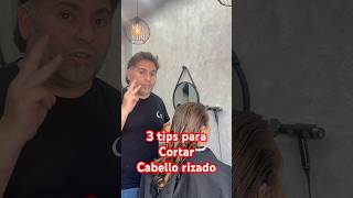 3 tips para corte de cabello rizado By RICARDOLUENGOPELUKEROS [upl. by Palermo]