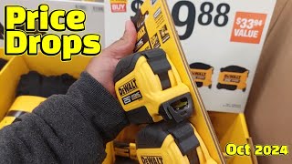 price Drops on power tools Milwaukee tool and Dewalt power tool and Ryobi much more Home depot [upl. by Gable]