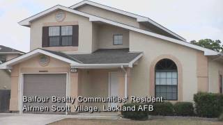 Lackland Family Homes  Airmen Scott Village [upl. by Ahsined411]