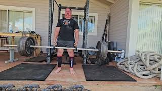 V2 Max Kensui Swissies Strapless 425LB Deadlifts With BATTLE READY SQUAT Bar [upl. by Shapiro]