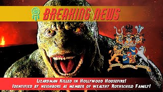 Lizardman Killed in Hollywood Housefire [upl. by Anyad237]