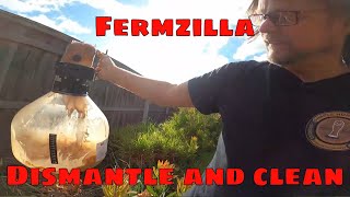 Fermzilla The Cleaning How To Dismantle and Clean The Fermzilla Top To Bottom [upl. by Kho888]