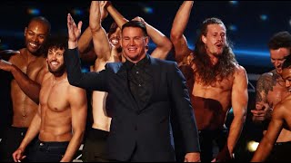 Channing Tatum Surprises Magic Mike Live Audience by Joining Dancers on Stage for Epic Performance [upl. by Pamela]