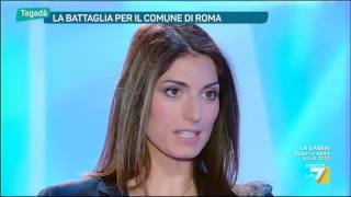 Virginia Raggi M5S Il Pd è ossessionato da me [upl. by Stiruc]