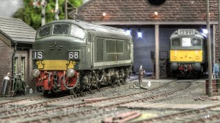 Incredibly Detailed Model Railroad Diorama of a British Railway Diesel Depot in O Scale O Gauge [upl. by Lemrac]