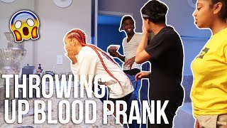 THROWING UP BLOOD PRANK on BOYFRIEND MUST WATCH [upl. by Llet]