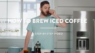 How to Brew Iced Coffee with a Coffee Press [upl. by Squier]