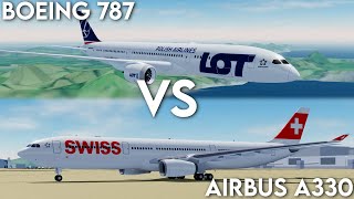 Airbus A330 vs Boeing 787 Which is Better Project Flight [upl. by Pavlov]