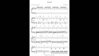 Scatola  Laura Pausini Base e spartito piano [upl. by Rutter]