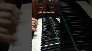 dal film Casablanca cinema cinematography piano pianocover music miacover [upl. by Leehar]