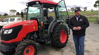 Walk around video of the Kubota M8540 Narrow model by David Lindley [upl. by Enier]