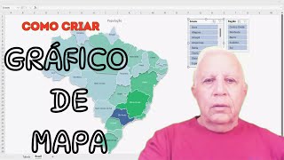 COMO CRIAR GRÁFICO DE MAPA NO EXCEL BRASIL E REGIÕES [upl. by Maressa]