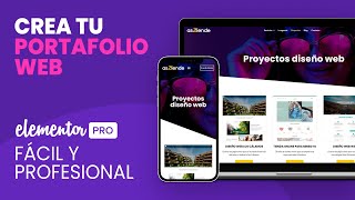 Como crear tu Portafolio Web fácil y PROFESIONAL para tus Proyectos  Portafolio DESARROLLADOR WEB [upl. by Guenna]