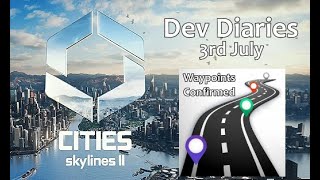 Cities Skylines II – Dev Diaries  3rd July 2023 – Public and Cargo Transportation [upl. by Debi452]