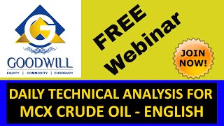 MCX CRUDE OIL TRADING TECHNICAL ANALYSIS JULY 13 2017 IN ENGLISH [upl. by Soilisav]