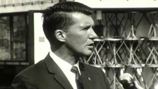 F 1967 Astronaut Wally Schirra Candids and interview [upl. by Ahsrop797]