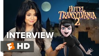 Hotel Transylvania 2 Interview  Selena Gomez 2015  Adam Sandler Andy Samberg Movie HD [upl. by Kirschner]