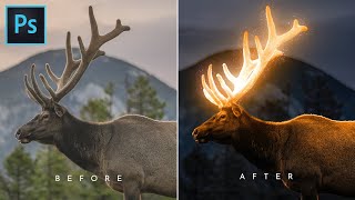 Glow Effect  Photoshop Tutorial  Glowing Effect [upl. by Yendahc145]