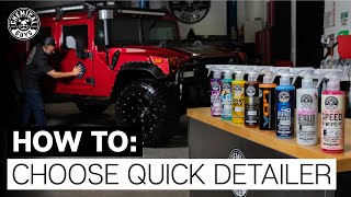 How To Choose The Best Quick Detailer  Chemical Guys [upl. by Zosema]