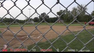 Elsberry Lady Indians v VanFar Lady Indians Varsity Softball [upl. by Thorr74]