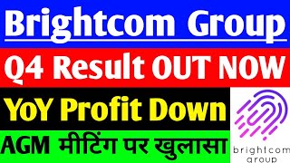 BCG share news Q4 RESULT Out Now   BCG share latest news  Brightcom Group share latest news [upl. by Letsirc12]