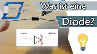 Was ist eine Diode Funktionsweise anhand WASSERMODELL erklärt  Elektronik 1 [upl. by Cnut]