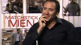 Nicolas Cage Interview for Matchstick Men 2003 [upl. by Cailly]