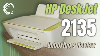 Multifuncional HP DeskJet 2135 Unboxing amp Review [upl. by Rye]