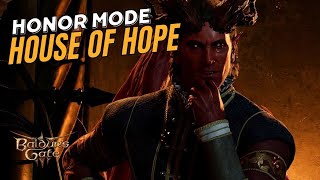 How To Save Hope  NO Combat Honor Mode House of Hope Baldurs Gate 3 [upl. by Labotsirc]