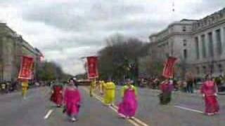 Falun Gong at National Cherry Blossom Parade [upl. by Maximo223]