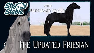 SSO  The new Friesian Horse  ALL colors gaits and special mane style [upl. by Allie]