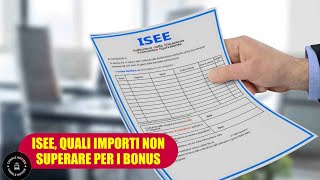 ISEE 2024 gli importi da non superare per accedere ai bonus e alle agevolazioni [upl. by Elburr]