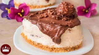 Cheesecake de Ferrero Rocher não vai ao forno  Gabi Rossi  Cozinha do Bom Gosto [upl. by Ecyrb]