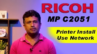 How To Install Ricoh Aficio MP C2051 Colour Laser Multifunction Printer [upl. by Marasco171]