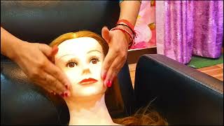 step by step Facial tutorialBeauty Queen Hairstyleviralvideo shorts trending newvideo [upl. by Secundas]