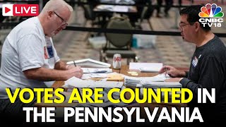 US Election Results 2024 LIVE Votes Are Counted in The Battleground State of Pennsylvania  N18G [upl. by Rosabelle]