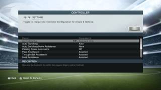 FIFA 14  How To Change Controls TUTORIAL [upl. by Haroppiz]