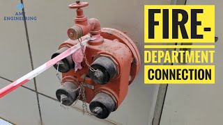 fire fighting lesson 5Fire department connection [upl. by Colwen]