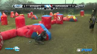 The best PSP Paintball match of 2013 Dynasty vs Infamous at PSP Dallas [upl. by Rehpitsirhc]